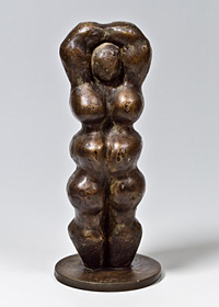 Kleine Pagode, 1960, Bronze, 40 cm