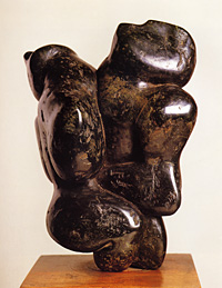 Liebespaar, 1963, Serpentin, 37 cm