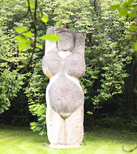 Weib, Sanstein, 1961 (Höhe ca. 5m)