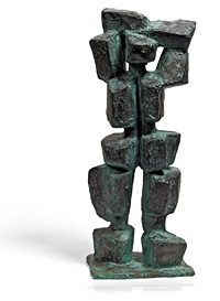 Stehende Figur, 1955, Bronze, 69 cm
